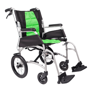 Aspire Vida Wheelchair - 18" - Transit - Green/Black 