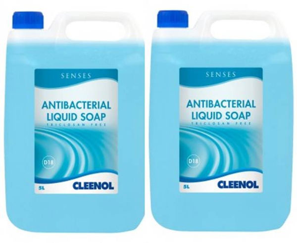 Cleenol Senses Anti-Bacterial Liquid Soap  - 2 x 5l