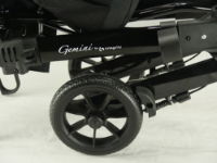 InterLite - Gemini - Fold Down - Rollator - Black