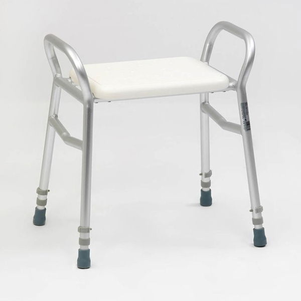 Shower Stool Lightweight Adjustable Height - BA10