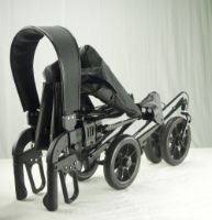 InterLite - Gemini - Fold Down - Rollator - Black