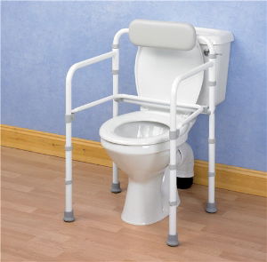 Uni-Frame Folding Toilet Rail